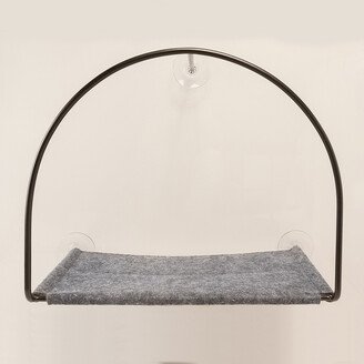 Tuft & Paw Cloud Nine Window Cat Hammock Black/Grey