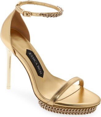 Jessica Ankle Strap Platform Sandal