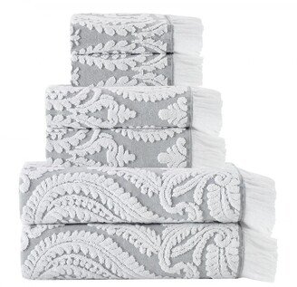 Laina Turkish Cotton 6-Piece Towel Set