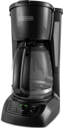 12-Cup Programmable Glass Carafe Coffeemaker