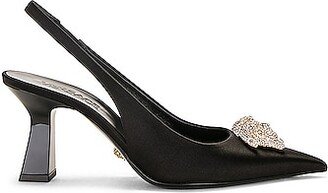 Medusa Slingback Pumps in Black