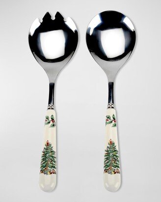 Christmas Tree Salad Servers, Set of 2