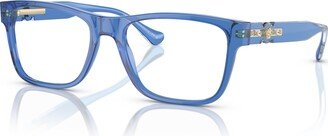 Men's Rectangle Eyeglasses, VE3303 55