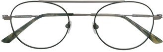 CK19151 round-frame glasses