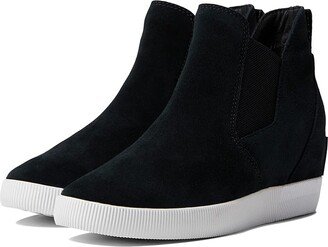 Out N About Slip-On Wedge II (Black/White) Women's Shoes