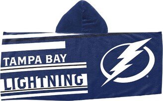 22x51 NHL Tampa Bay Lightning Youth Hooded Beach Towel