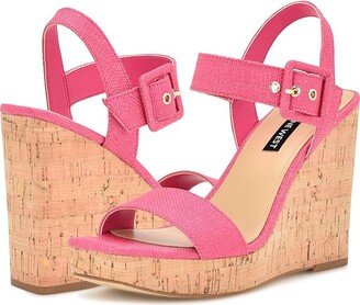 Courts 2 (Pink) Women's Wedge Shoes