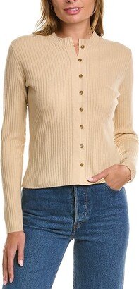 Wool & Cashmere-Blend Cardigan