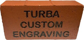 Custom Laser Engraved Brick