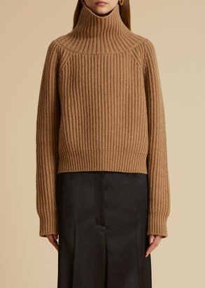 The Lanzino Sweater in Camel