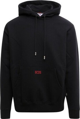 Logo Detailed Drawstring Hoodie-AA