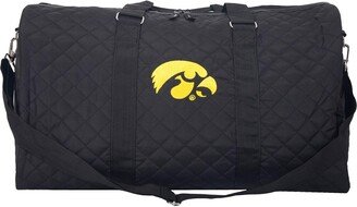 Foco Women's Iowa Hawkeyes Quilted Layover Duffle Bag