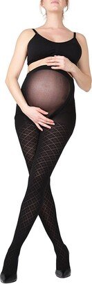 Argyle Maternity Tights