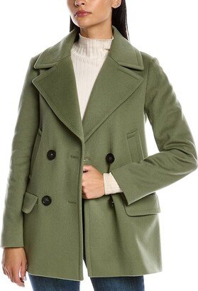 Wool & Cashmere-Blend Coat-AB