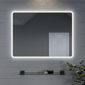 Liberty Rectangular Illuminated Mirror with Hang n Lock Easy Fitting System