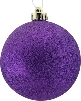 120mm Purple Glitter Ball