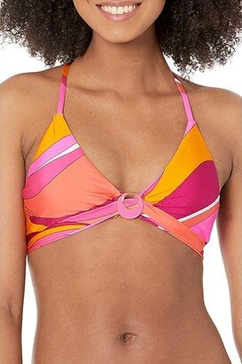 Vivid Vista Halter Top (Multi) Women's Swimwear