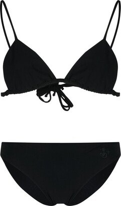 Embroidered Logo Bikini Set