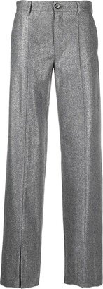 Pressed-Crease Tailored Trousers-AS