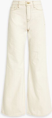 Le Palazzo high-rise wide-leg jeans-AE