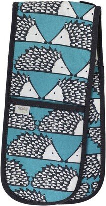 Spike Double Oven Glove Teal