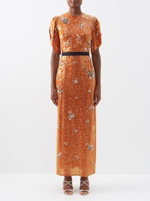 Asteria Sequinned Maxi Dress