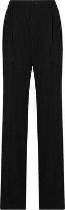 Box-Pleat High-Waisted Trousers-AA