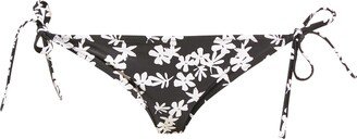 Sea Floral String Bikini Bottoms