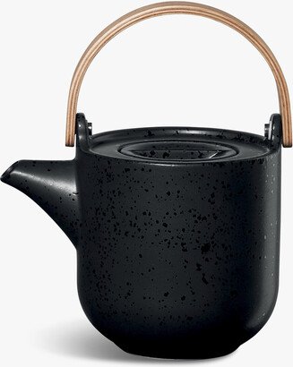 Coppa Kuro Teapot with Wooden Handle