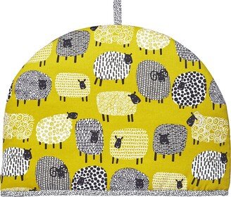 Ulster Weavers Dotty Sheep Tea Cosy Yellow, Black and White