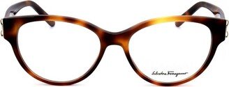 Cat-Eye Frame Glasses-BC