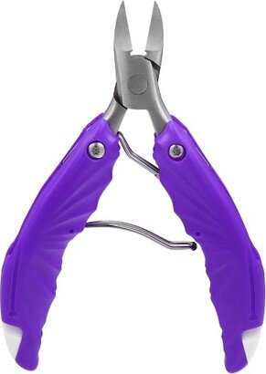 Unique Bargains Toenail Clippers for Thick Nails Stainless Steel Cultrate Nail Clippers Toenail Clippers Kits 1 Pcs Purple