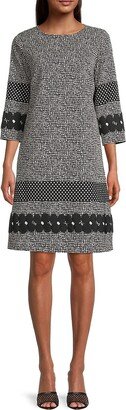 Daisy Dot Jacquard Dress