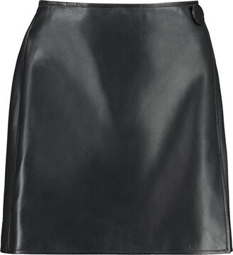 Vegan Leather Mini Skirt