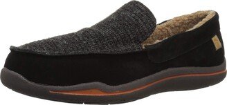 Men's Ellsworth Moc Slippers with Suede Upper and Berber Lining