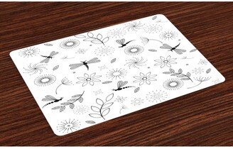 Dragonfly Place Mats, Set of 4