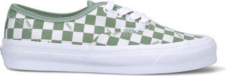 Check Pattern Low-Top Sneakers