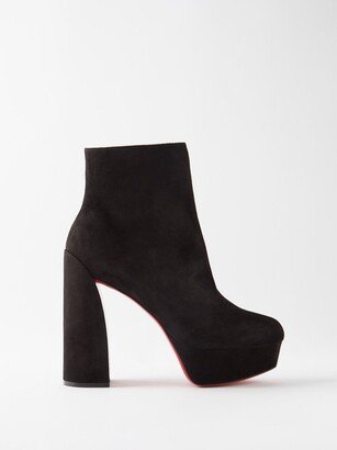 Movida 130 Suede Platform Ankle Boots