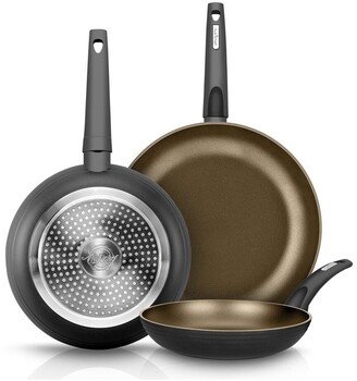 3Pc Nonstick Fry Pan Set