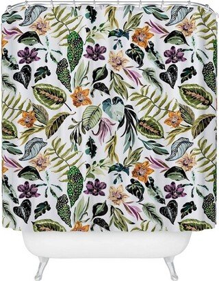 Wild Colorful Jungle Shower Curtain