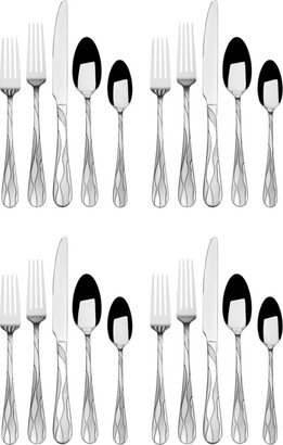 Santorini 20 Piece Flatware Set, Service for 4