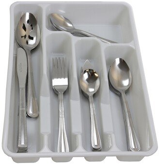 Basic Living Aston 45 Piece Flatware Set with Plastic Tray