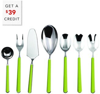 7Pc Flatware Set With $39 Credit