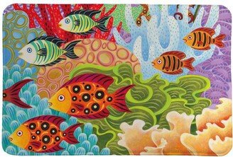 Fish In The Hood Memory Foam Rug