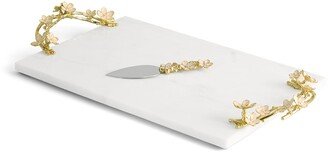 Cherry Blossom Large Cheese Board with Spreader