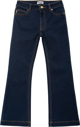 Stretch cotton denim jeans-AH