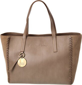 Tilda Leather & Suede Tote