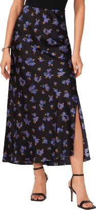 Soft Blooms Midi Skirt