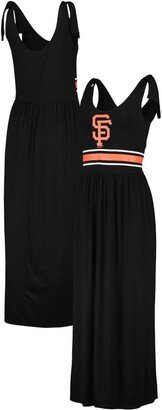 Women's G-iii 4Her by Carl Banks Black San Francisco Giants Game Over Maxi Dress