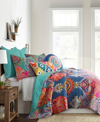 Home Fantasia Reversible 2 Piece Quilt Set, Twin/Twin Xl